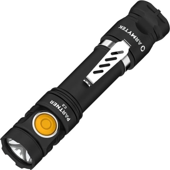 Фонарь тактический ARMYTEK Partner C2 Magnet USB Белый в интернет магазине Rybaki.ru