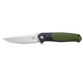 Нож BESTECH Swordfish складной цв. черно-зеленый в интернет магазине Rybaki.ru