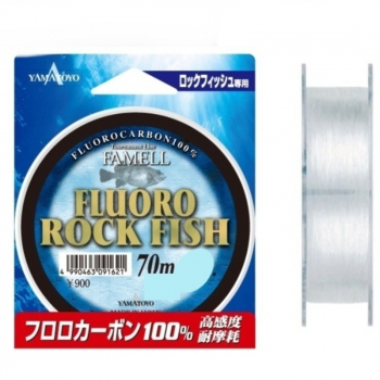 Флюорокарбон YAMATOYO Fluoro Rock Fish, #3, 70 м, прозрачный в интернет магазине Rybaki.ru