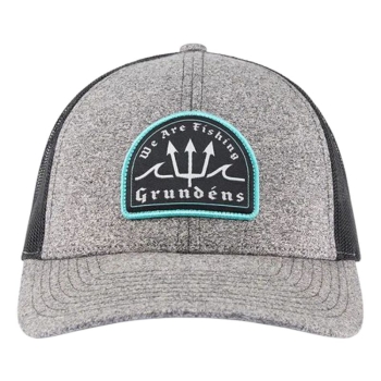 Кепка GRUNDENS Poseidon Low Pro Trucker цвет Charcoal в интернет магазине Rybaki.ru