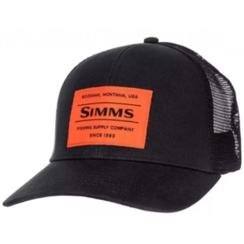 Кепка SIMMS Original Patch Trucker '21 цвет Black