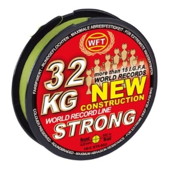 Плетенка WFT Strong 150 м цв. green 0,25 мм в интернет магазине Rybaki.ru