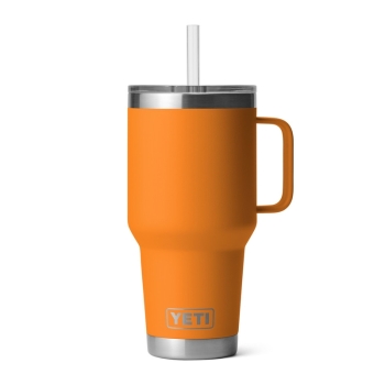 Термокружка YETI Rambler Straw Mug 994 (35 oz) цв. King Crab Orange