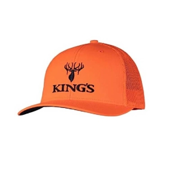 Бейсболка KING'S Logo Blaze Richardson Snapback Hat цвет Blaze Orange в интернет магазине Rybaki.ru