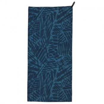 Полотенце PACKTOWL Personal Beach цвет Blue Botanic в интернет магазине Rybaki.ru