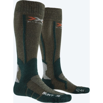 Носки X-BIONIC X-Socks Hunt Short Socks цвет Оливковый / Хвойный в интернет магазине Rybaki.ru