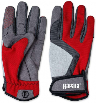 Перчатки RAPALA Performance цвет Красный / серый / черный