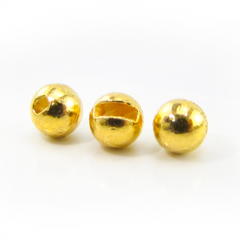 Головка вольфрамовая РУССКАЯ БЛЕСНА Tungsten Ball Trout с прорезью (5 шт.) 0,41 г цв. gold