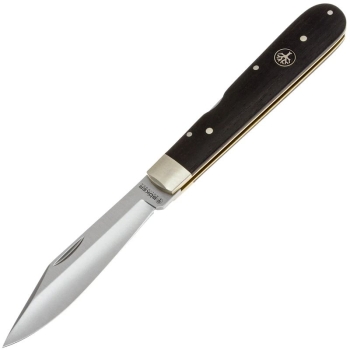 Нож складной полуавтоматический BOKER Manufaktur Solingen 1906 сталь 440C рукоять Дерево цв. Черный в интернет магазине Rybaki.ru