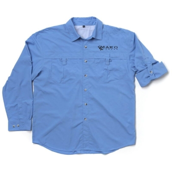 Рубашка MAKO Shirt 5000 цвет Light Blue