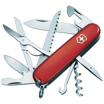 Нож VICTORINOX Huntsman 91мм 15 функций цв. красный в интернет магазине Rybaki.ru