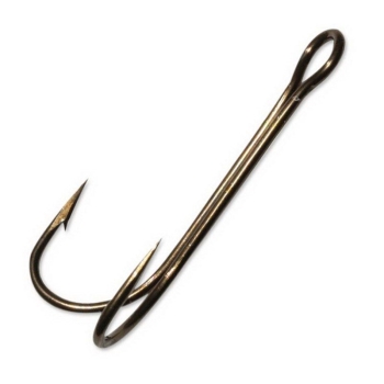 Крючок двойной VMC 8918 BZ (10 шт.) № 3, цв. BZ в интернет магазине Rybaki.ru