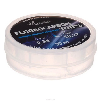 Флюорокарбон ALLVEGA FX Fluorocarbon 100% 0,12 мм 30 м 1,94 кг в интернет магазине Rybaki.ru