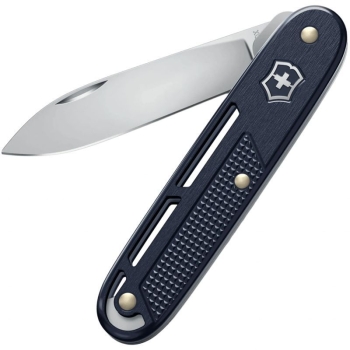 Нож складной полуавтоматический VICTORINOX Onefold Alox 0.8006.22 Нержавеющая сталь рукоять Алюминий цв. Синий в интернет магазине Rybaki.ru