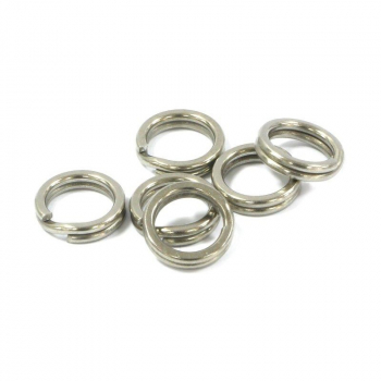 Кольцо заводное SMITH Split Ring Stainless № 4 (6 шт.) в интернет магазине Rybaki.ru