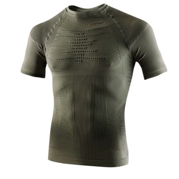 Термокофта X-BIONIC Hunting Man Uw Shirt Long Sleeve цвет Серо-зеленый / Антрацит в интернет магазине Rybaki.ru