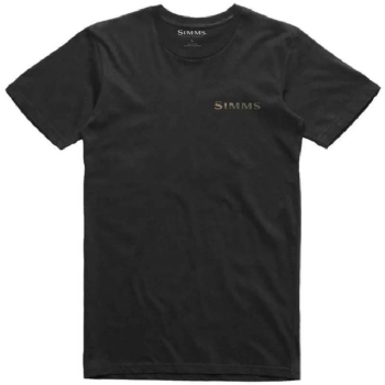 Футболка SIMMS Walleye Logo T-Shirt цвет Black
