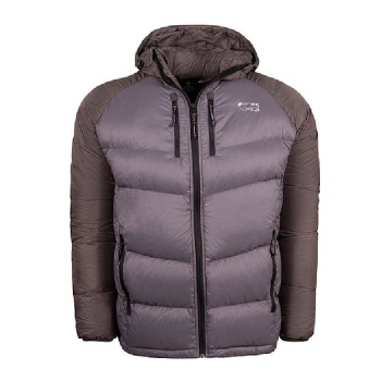 Куртка KING'S XKG Down Hooded Transition Jacket 800 Fi цвет Charcoal / Grey в интернет магазине Rybaki.ru