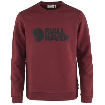 Толстовка FJALLRAVEN Logo Sweater M цвет Red Oak