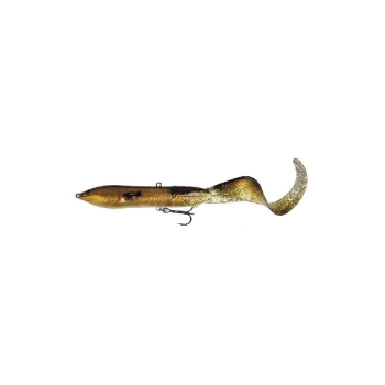 Воблер SAVAGE GEAR 3D Hard Eel Tail Bait 17 SS (1 + 2 шт.) цв. 02-Olive Gold