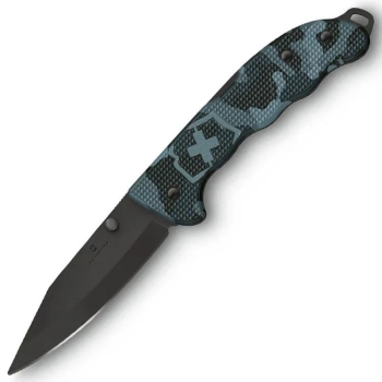Нож складной полуавтоматический VICTORINOX  Evoke BSH Alox Navy сталь X55CrMo14 рукоять Алюминий цв. Синий в интернет магазине Rybaki.ru