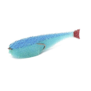 Поролоновая рыбка LEX Classic Fish CD UV 9 BLBLB (синее тело / синяя спина / красный хвост) в интернет магазине Rybaki.ru