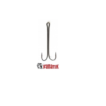 Крючок двойной FANATIK FDL-11103 № 12 (5 шт.) в интернет магазине Rybaki.ru