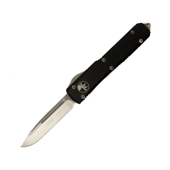 Нож автоматический MICROTECH Ultratech S/E сталь M390 рукоять черный алюминий в интернет магазине Rybaki.ru