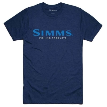 Футболка SIMMS Logo T-Shirt цвет Dark Moon Heather