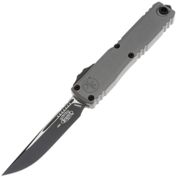 Нож складной автоматический MICROTECH Ultratech S/E ZBP Gen III сталь M390MK рукоять Алюминий 6061-T6 цв. Серый в интернет магазине Rybaki.ru