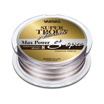 Плетенка VARIVAS Super Trout Advance Max Power PEx8 150 м цв. Серый/белый # 1 в интернет магазине Rybaki.ru