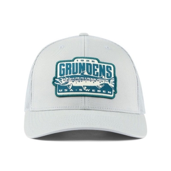 Кепка GRUNDENS Chrome Chaser Trucker цвет silver в интернет магазине Rybaki.ru