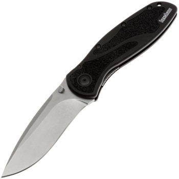 Нож складной полуавтоматический KERSHAW Blur сталь PM MagnaCut рукоять Алюминий 6061-T6 цв. Черный в интернет магазине Rybaki.ru