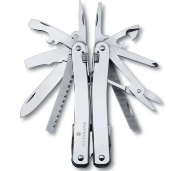 Мультитул VICTORINOX SwissTool Spirit X Plus Ratchet 105 мм 36 функций цв. Серебристый в интернет магазине Rybaki.ru