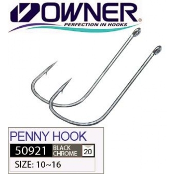 Крючок одинарный OWNER Penny Hook 50921 № 12 (11 шт.)