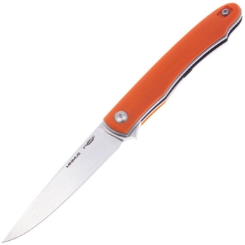 Нож складной N.C.CUSTOM Minimus G Сталь Х105 рукоять G10 оранжевая в интернет магазине Rybaki.ru