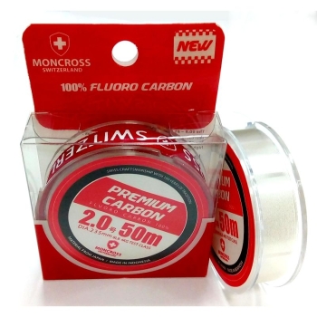 Флюорокарбон MONCROSS Premium Carbon 50 м #1.5 в интернет магазине Rybaki.ru
