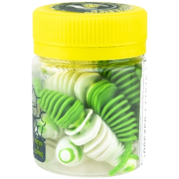 Слаг TERUKI Costa 6,5 см (6 шт.) зап. сыр цв. White/Green в интернет магазине Rybaki.ru