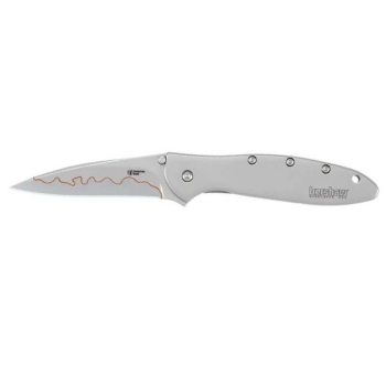 Нож складной KERSHAW Leek клинок CPM-D2 Composite/Sandvik 14C28N, рукоять сталь в интернет магазине Rybaki.ru