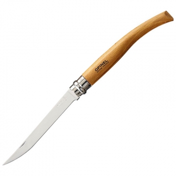 Нож складной OPINEL №12 VRI Folding Slim Beechwood филейный