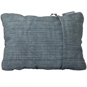 Подушка THERM-A-REST Compressible Pillow цвет Blue Woven Dot Print в интернет магазине Rybaki.ru