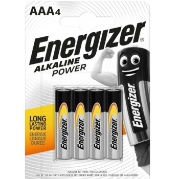 Батарейка ENERGIZER AAA Alkaline Power (4 шт.) в интернет магазине Rybaki.ru