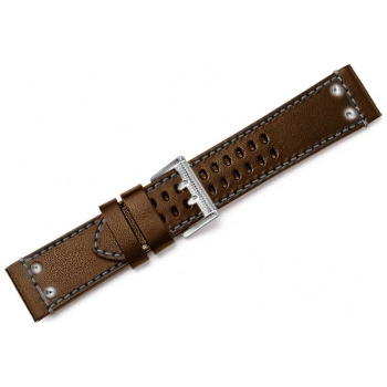 Ремешок LUMINOX из кожи теленка для часов 1920 цв. коричневый в интернет магазине Rybaki.ru