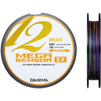 Плетенка DAIWA Mega Sensor 12 EX 150 м цв. многоцветный #1.2 в интернет магазине Rybaki.ru
