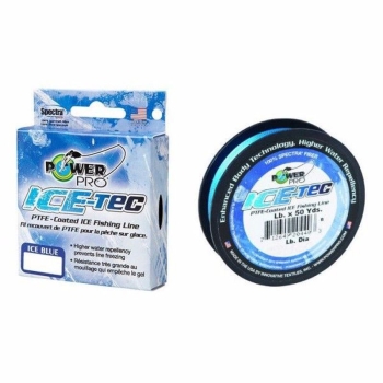 Плетенка POWER PRO Ice-Tec Blue 45 м 0,13 мм цв. Синий в интернет магазине Rybaki.ru