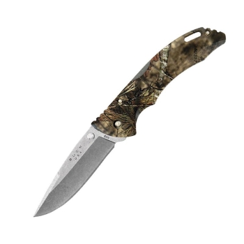 Нож складной BUCK Bantam Mossy Oak Camo сталь 420НС рукоять Термопластик камуфляж в интернет магазине Rybaki.ru