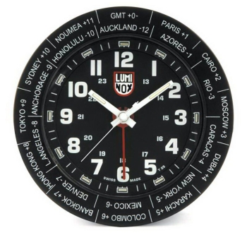 Настольные часы LUMINOX WORLD ALARM CLOCK A.LWAC.B в интернет магазине Rybaki.ru
