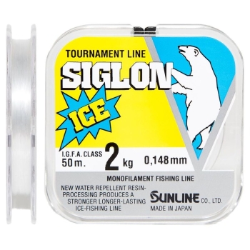 Леска SUNLINE Siglon Ice Fishing 50 м цв. прозрачный 0,26 мм в интернет магазине Rybaki.ru