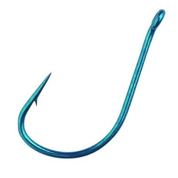 Крючок одинарный OWNER Pint Hook blue (11 шт.) № 8 в интернет магазине Rybaki.ru