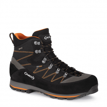 Ботинки горные AKU Trekker III Wide GTX цвет Black / Orange